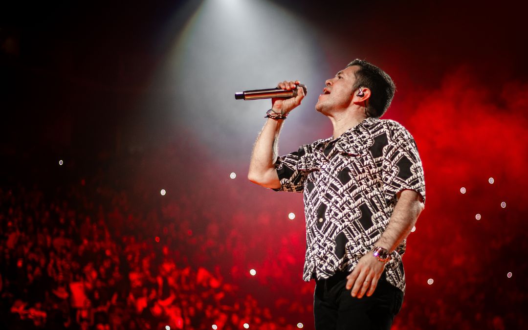 Jorge Medina performing live on stage